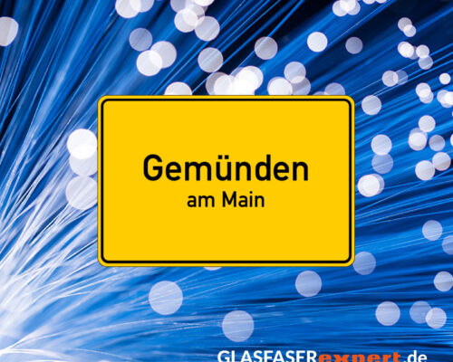 Glasfaser in Gemünden am Main