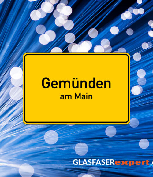 Glasfaser in Gemünden am Main