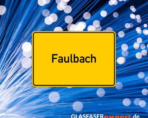 Glasfaser in Faulbach