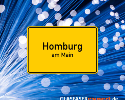 Glasfaser in Homburg